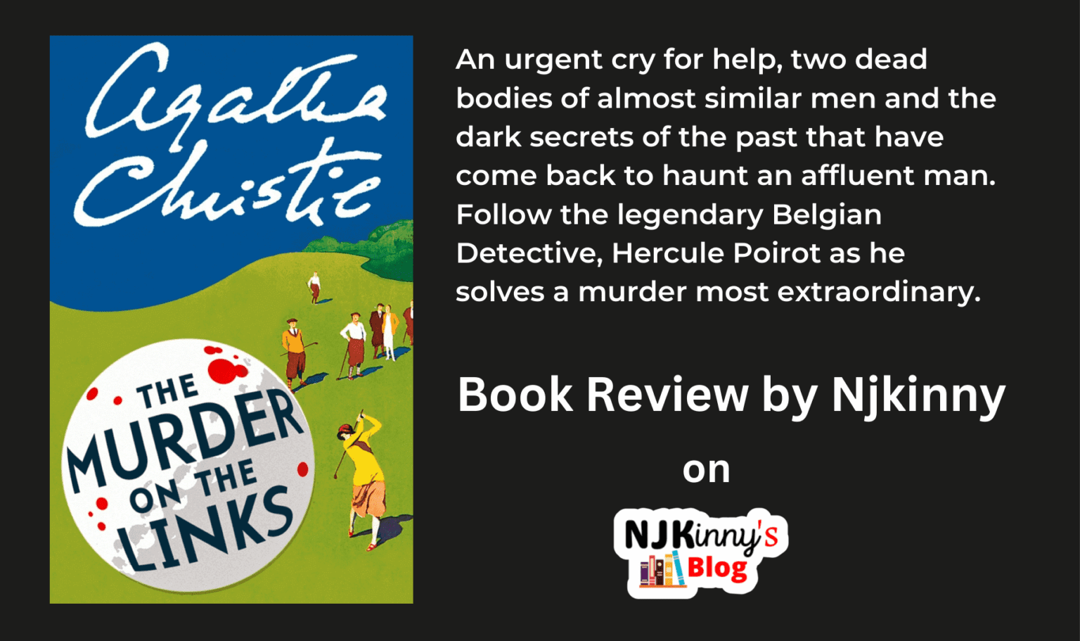 The Murder on the Links Agatha Christie Book Review Hercule Poirot Mystery Book 2 Njkinny