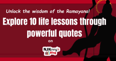 10 Key Life Lessons from Ramayana with Inspirational Quotes on Njkinny's Blog